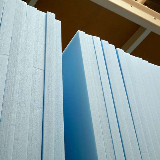 Rigid foam board insulation
