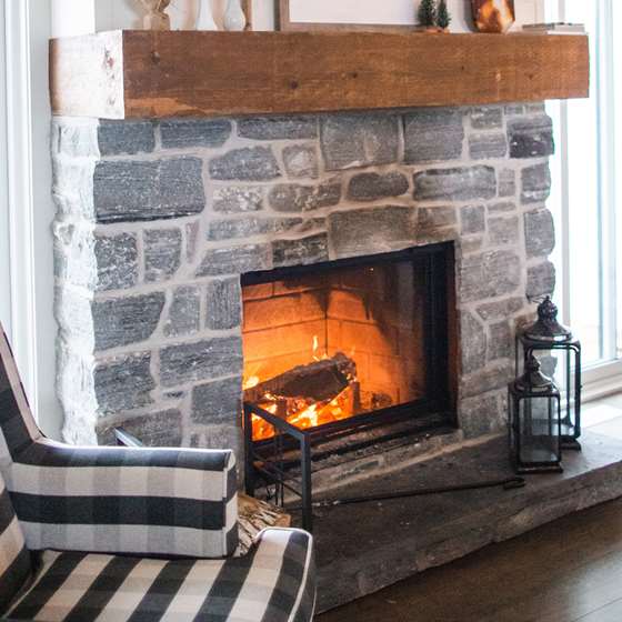 Image of a fireplace