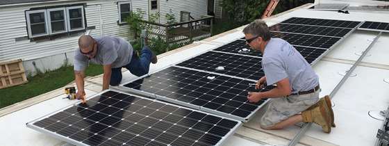 solar panels
