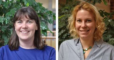 Profile photos of MJ Poynter and Jill O'Conner
