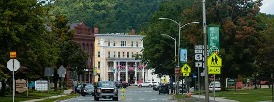 Downtown Rutland, Vermont