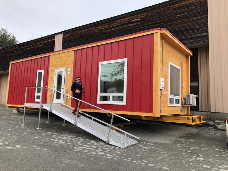Exterior photo of a ZEM model home