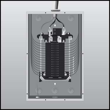 An illustration of a Home Electric System Upgrade