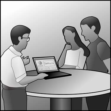 An illustration of a Financial & Energy Coaching from GreenSavingSmart