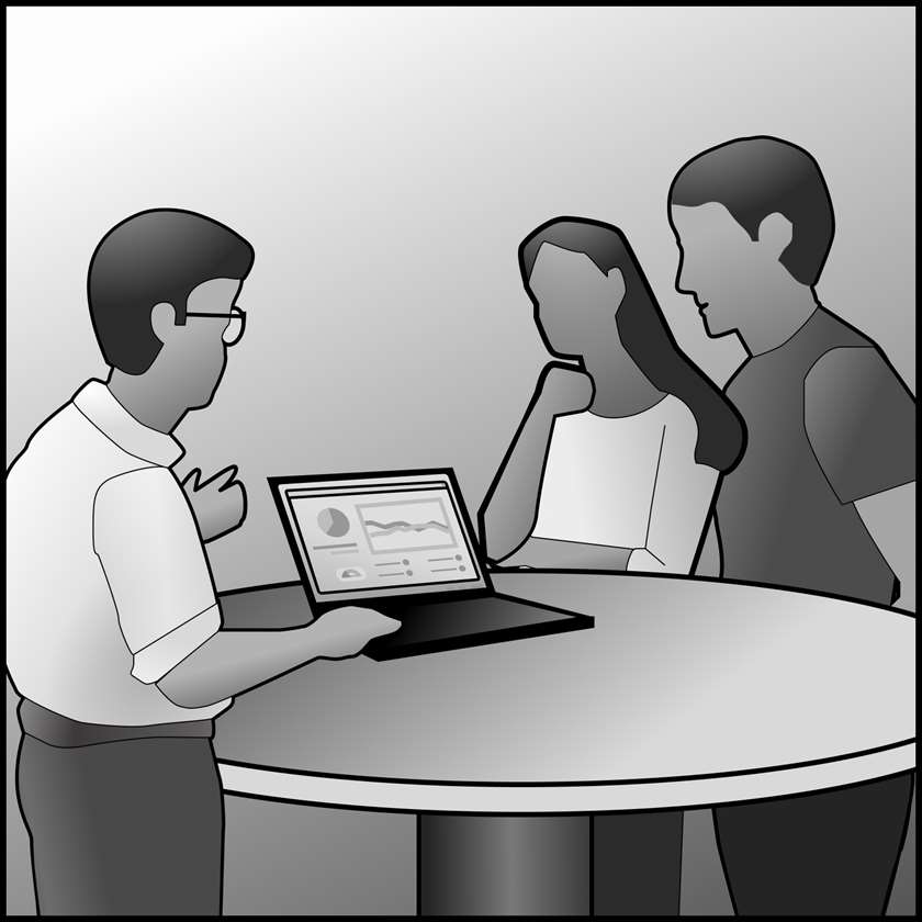 An illustration of a Financial & Energy Coaching from GreenSavingSmart