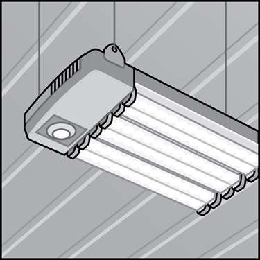 An illustration of a LED High-Bay Fixtures 