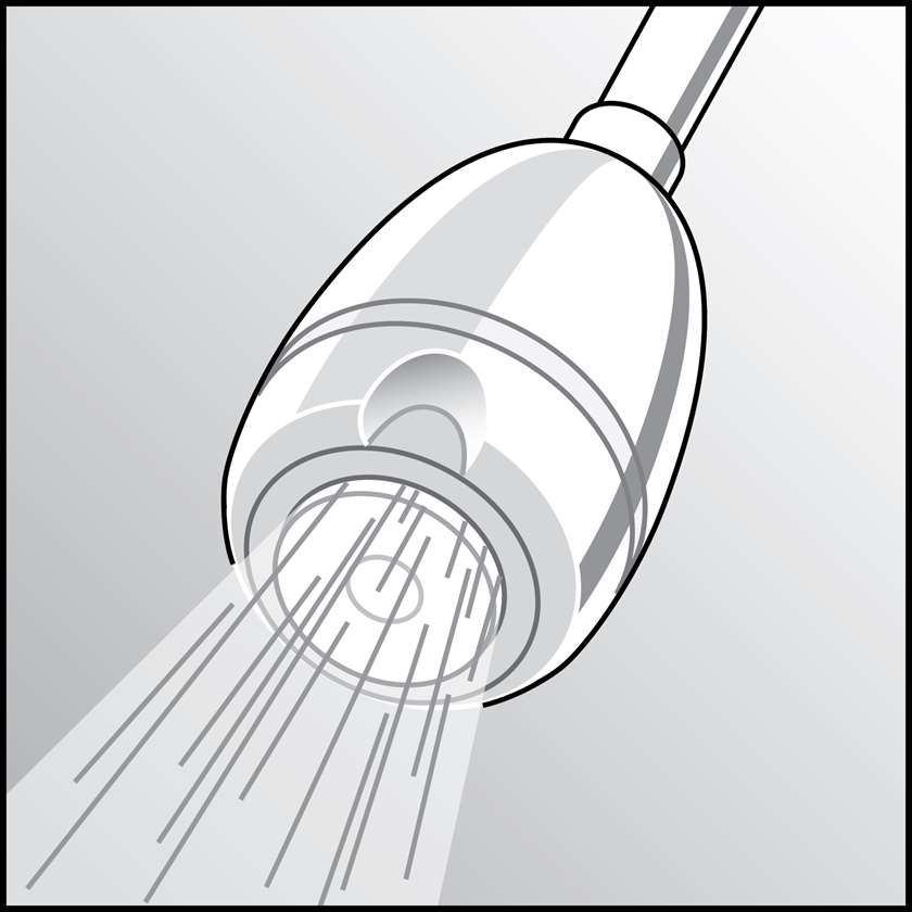 An illustration of a Lighting & Water Conservation Products